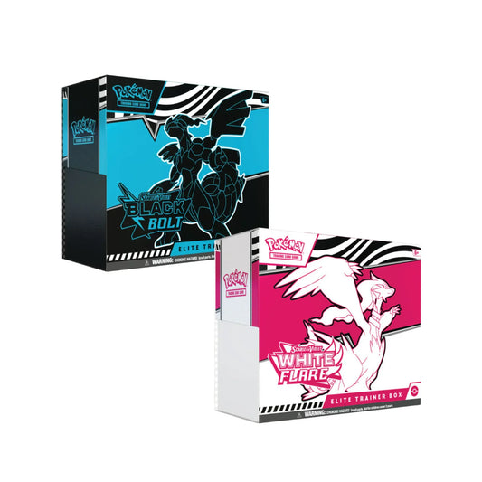 Scarlet & Violet Elite Trainer Box-Black Bolt & White Flare