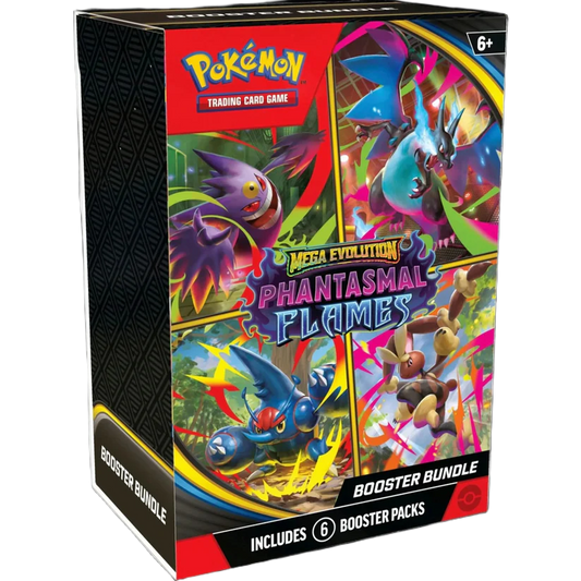 Pokémon TCG - Mega Evolution - Phantasmal Flames - Booster Bundle